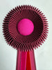 Medium Burgundy and Magenta Rosette