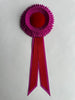 Mini Magenta and Red Rosette