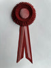 Mini Rust & Pink Rosette