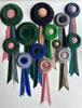 Medium Shades of Green Rosette