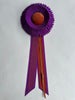 Small Ultra Violet & Rust Rosette