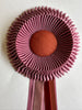 Medium Rosy Mauve and Rust Rosette